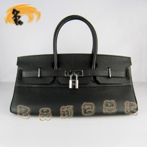 6109 Hermes Birkin �����˲���� Ůʿ����� ��ɫ��֦��ţƤ ���� 42cm