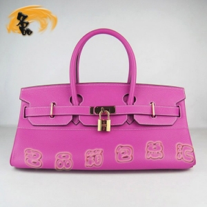 6109 Hermes�¿� �Һ�ɫ��֦��Ů�� 42cm Birkin ����� ������ ����� ר��Ʒ��