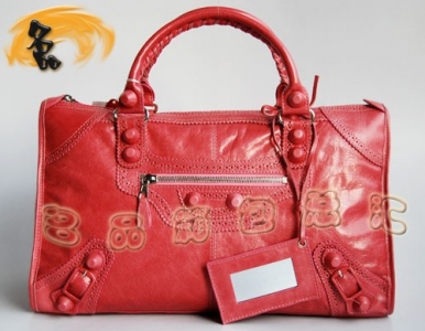 084824 BLENCIAGA �������� �¿��ݻ���Ƥ����ɫ������ �����