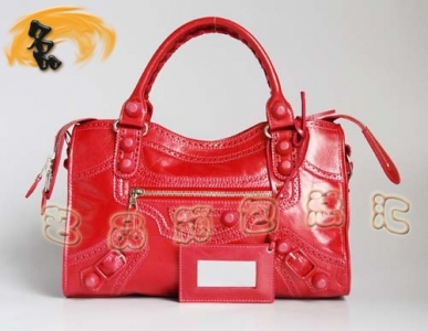 084832 ר��Ʒ�� BALENCIAGA���¿�ʱ��ţƤ����� �������һ����� б���