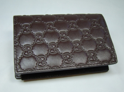 146227 GUCCI���¿� GUCCIţƤѹ��ʱ����ʿǮ�� GUCCI���������а�