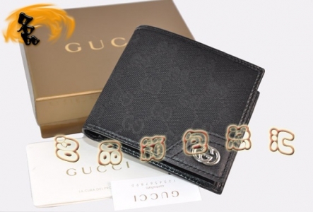 181671 GUCCIʱ����ʿǮ�� GUCCI���¿��ɫ���䷫��Ǯ�� GUCCI�̿�Ǯ��