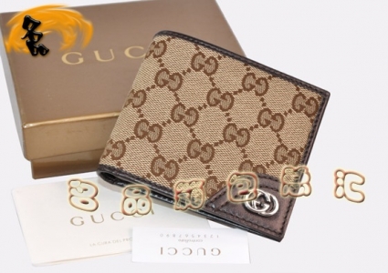181674 GUCCI���¿�ʱ����ɫ����Ǯ�� GUCCIǮ�� GUCCI������ʿ�̿�Ǯ��