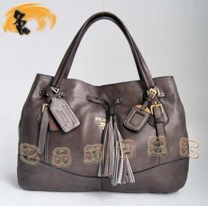 7993 Prada����� PradaŮ�� ������ţƤʱ�иߵ�OLŮ������� ���ɫ