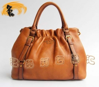 80043 �����������¿�ţƤ����Ů�� Prada����� Pradaб��� ǳ��ɫ