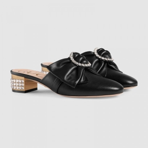 481163 GUCCI �ɲ�ж �鱦������ Ƥ�� �͸�����Ь ��ɫ