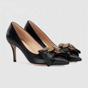 496641 GUCCI ������Ƥ�� �����۷�װ�� ��ͷ�и�Ь ��ɫ