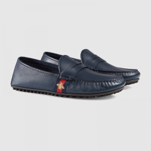 407635 GUCCI ֯�����۷�װ�� ��Ƥƽ����Ь �ݳ�Ь ��ɫ