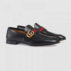 428609 GUCCI GG ֯��װ�� ��Ƥƽ����Ь �ָ�Ь ��ɫ
