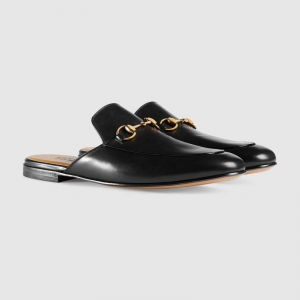 426219 GUCCI Princetown ϵ�� ������Ƥ ���ο���Ь ��ɫ