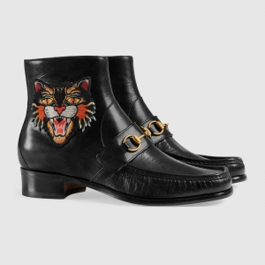 473508 GUCCI ���ο� �������� ��ͷ Ƥ�Ｐ��ѥ ��ɫ