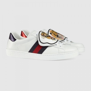477102 GUCCI Aceϵ�� ��ͷ�������� �ɲ�ж���� �˶�Ь ��ɫ