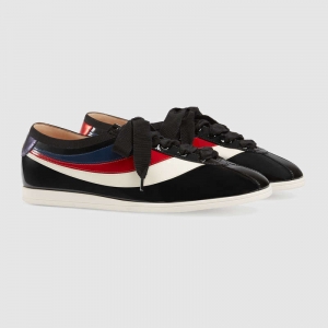 493476 GUCCI Falacer֯��װ�� ���ŷ� ��Ƥ�˶�Ь ��ɫ