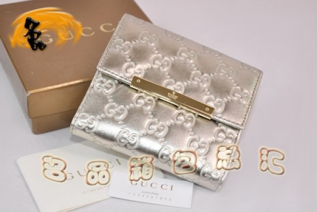 112664 GUCCIǮ�� GUCCI���¿� ȫƤѹ���̿�Ǯ�� GUCCIŮʿǮ�� ��ɫ