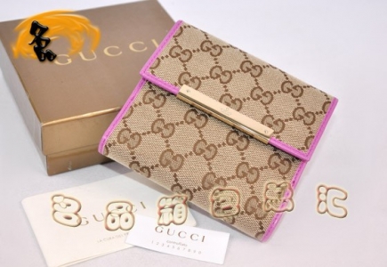 112664  GUCCI���¿�˫G����ŮʿǮ�� GUCCIǮ�� GUCCI������ �����Һ�