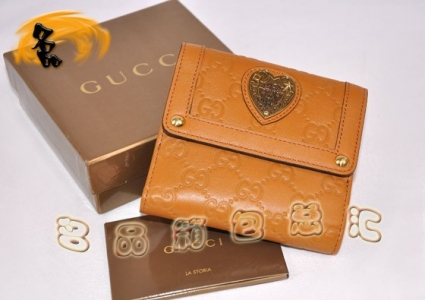 208565 һ��һƷ�� GUCCI�̿�Ǯ�� GUCCI����G��Ǯ�� ţƤѹ�� ��ɫ
