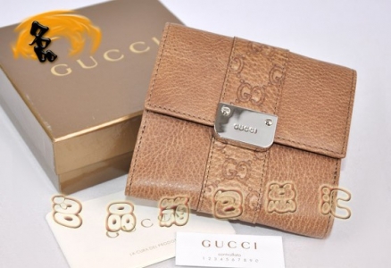 233011 GUCCI����Ǯ�� GUCCIţƤѹ�� �̿�Ǯ�� Ů�� GUCCIǮ�� ��ɫ