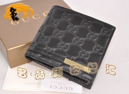 233102 ר��Ʒ�� GUCCI˫GţƤѹ��Ǯ�� GUCCI�̿�Ǯ�� �а� ��ɫ