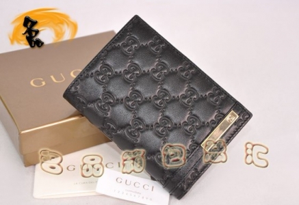 233114 GUCCI���� ����ţƤѹ��Ǯ�� GUCCI��Ƭ�� GUCCI����� ��ɫ