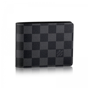 N62663 LV MULTIPLE Ǯ�� Damier Graphite����ϵ��Ǯ�� LV�̿�Ǯ��