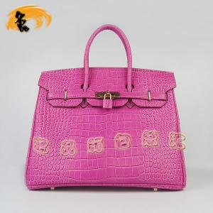 6089 HermesŮ�� ����� Hermes Birkin ����� ������(35cm) С���� �Һ�ɫ����