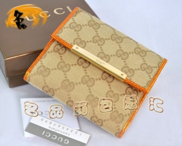112664 Gucci�̿�Ǯ�� Gucci���� ����˫G����ŮʿǮ�� GucciŮ�� �����ɫ