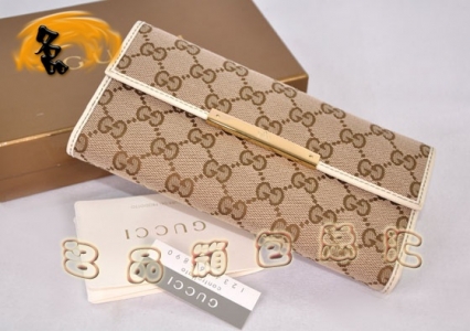 112715 Gucci����˫G����ŮʿǮ�� Gucci����Ǯ�� GucciŮ�� Ǯ�� �����װ�ɫ