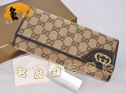 181595 ���澭��˫G����ŮʿǮ�� Gucci����Ǯ�� GucciŮ�� һ��һƷ�� �������ɫ