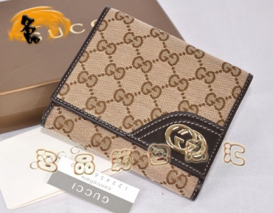 181596 Gucci����� ˫G����ʱ��ŮʿǮ�� Gucci�̿�Ǯ�� GucciŮ�� �������ɫ