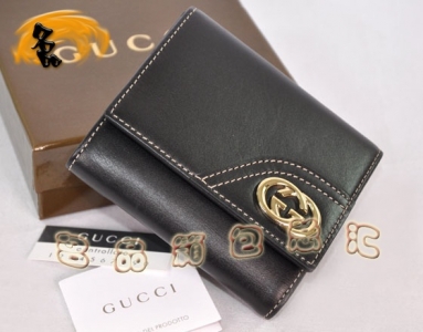 181597 Gucciʱ������Ů�� Gucci�̿�Ǯ�� GucciǮ�� GucciȫƤǮ�� ��ɫ