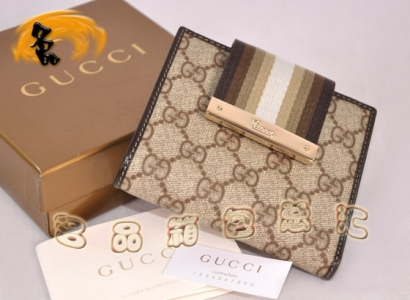 181669 Gucci����˫G����Ůʿ�̿�Ǯ�� GucciǮ�� Gucciʱ������Ů�� �������ɫ