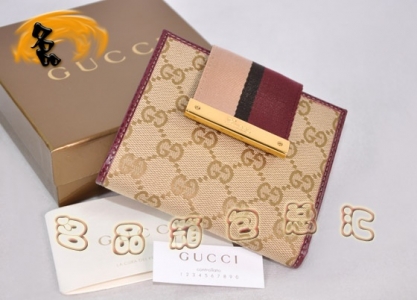 181669 Gucci����˫G����Ůʿ�̿�Ǯ�� GucciǮ�� Gucciʱ������Ů�� �����ɫ