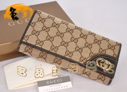 204836 GucciǮ�� ����˫G���� ʱ��Ůʿ����Ǯ�� GucciǮ�� һ��һƷ��