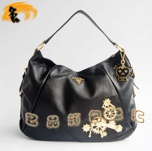 69526 Prada���¿� ������ʱ��Ůʿ����� Prada����ţƤŮ�� ����װ�� ��ɫ