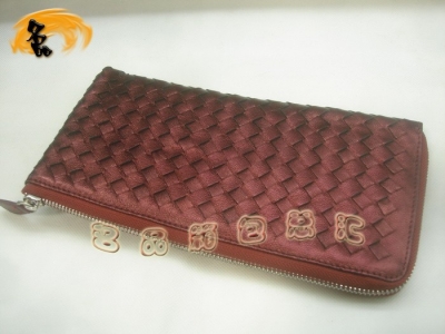 08670 Bottega Veneta��Ƥ�ֹ���֯Ǯ�� BVŮ�� Bottega Veneta����Ǯ�� ���ɫ
