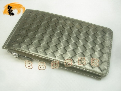 08697 Bottega Veneta��Ƥ�ֹ���֯Ǯ�� BV���� Bottega����Ǯ�� ���� ��ͭɫ