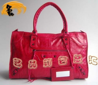 084324 Balenciaga����� Balenciaga��ƤŮ�� ������ ������������� �Һ�ɫ