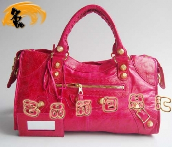084328B  Balenciaga������ ����� ������������� ������Ƥ���Ů�� �Һ�ɫ