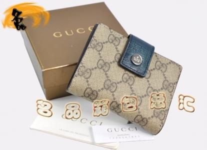 115039 Gucciר��˫G PVCŮ�� ����ŮʿǮ�� GucciǮ�� Gucci�̿�Ǯ��