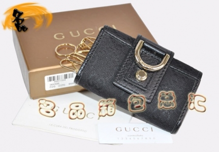 141419 һ��һƷ�� GucciԿ�װ� Gucci���¿�˫G����Կ�װ� GucciԿ�׼� ��ɫ