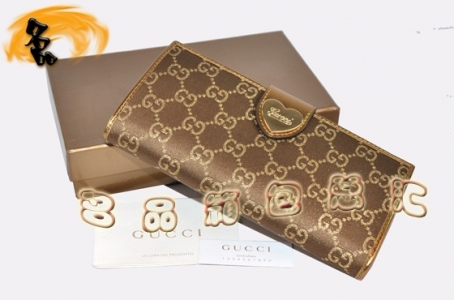 203550 GucciǮ�� Gucci���¿� ����˫GŮ�� �����Ͱ��� Gucci����Ǯ�� ��ɫ