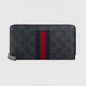 408331 Gucci��ʿǮ�� GucciǮ�� Supreme�߼����췫����������Ǯ�� ��ɫ
