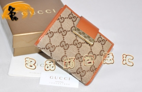 212091 Gucci���¿� GucciŮ��Ǯ�� ����˫G����Ǯ�� Gucci�̿�Ǯ�� �����ɫ