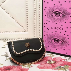 476804 Gucci �ﶬ�¿� ȫƤ ��ͷ ���� �������൥��� ��ɫ