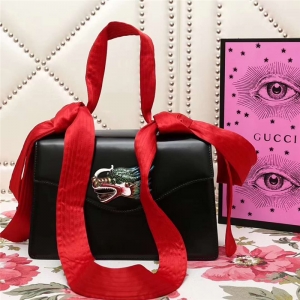 466405 GUCCI ��ͷ ��Ƥ ������� ˫������ б������� ��ɫ