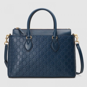 409534 Gucci Signaturex ����Ƥ�� ���Ṻ��� ���ذ� ��ɫ