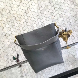 Celine ���� Seau Sangle СţƤ ����� SangleˮͰ�� ��ɫ
