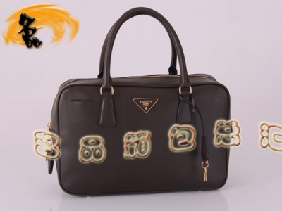 BL0094 ����ͷ��ţƤŮ�� ʱ������������Ů�� Prada����� ��ɫ