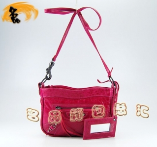 084980  ��������б��� ������Ƥʱ������Ů�� BalenciagaŮ�� б��� �Һ�ɫ