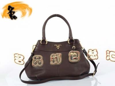 BN1777 PradaŮ�� �¿�ʱ��Ůʿ���а� Prada����� ������б��� ��ɫ